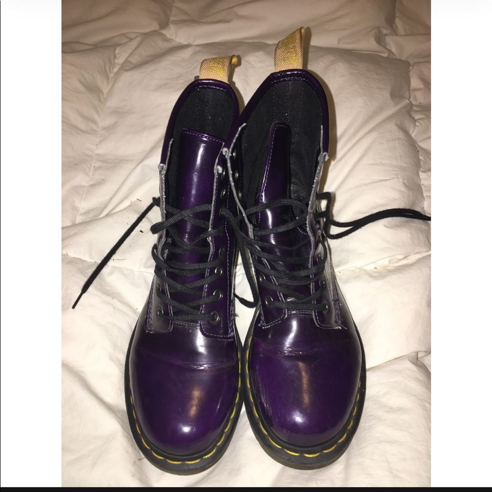Purple Doc Martens